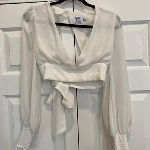 Princess Polly white long sleeve
